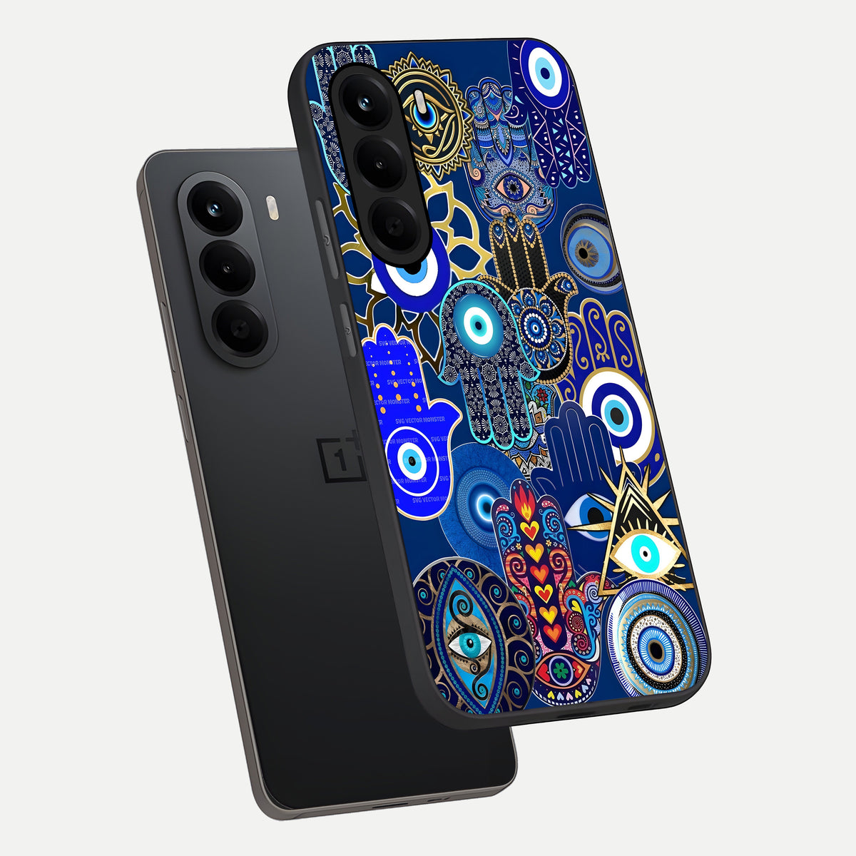  Mystic Palm Guard phone case For OnePlus Nord CE 6 Lite showing premium glass back cover with detailed artwork