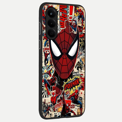  Aesthetic Wonder Spider back cover For OnePlus Nord CE 6 Lite slim fit glass case with vibrant aesthetic design