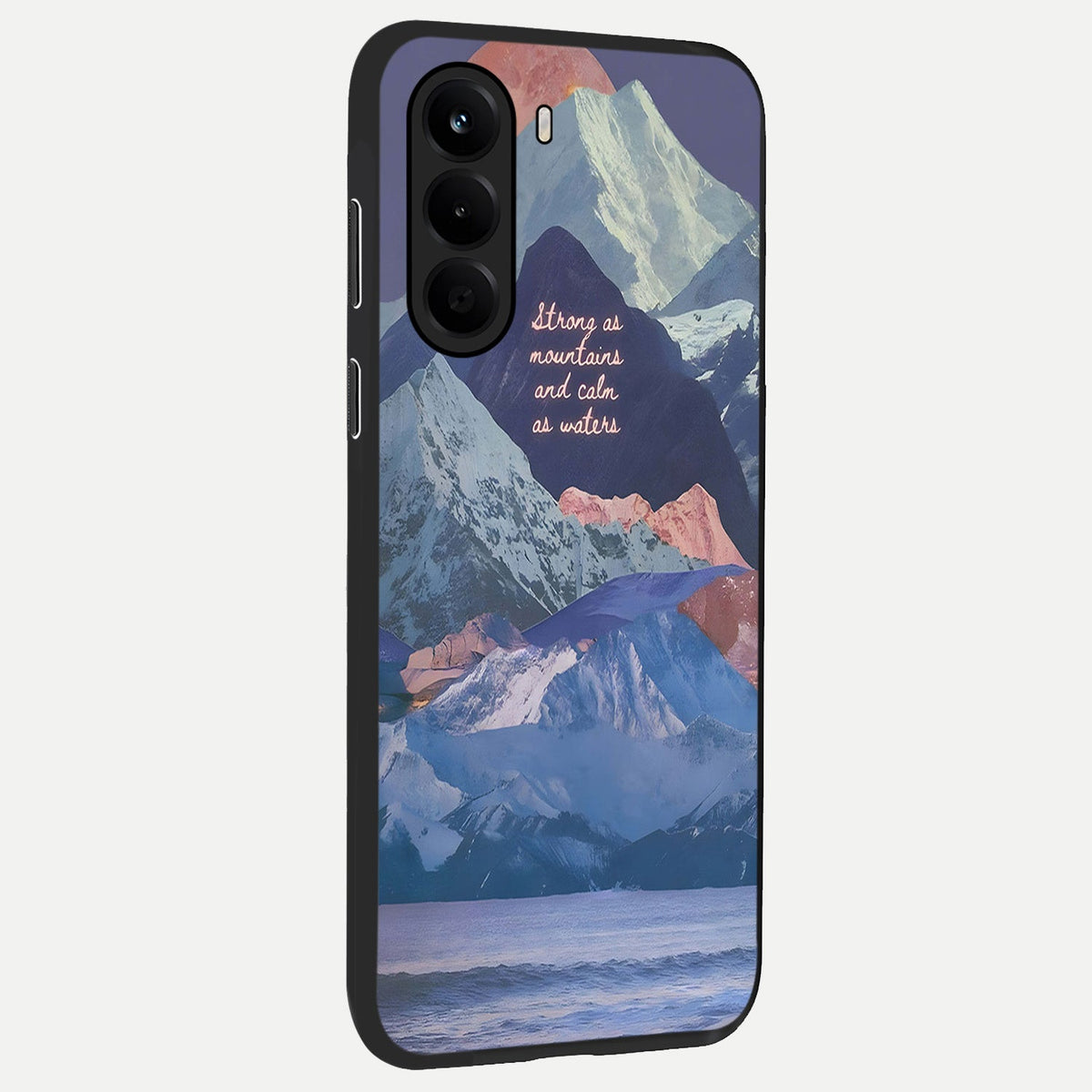  Celestial Mountain Calm back cover For OnePlus Nord CE 6 Lite slim fit glass case with vibrant aesthetic design
