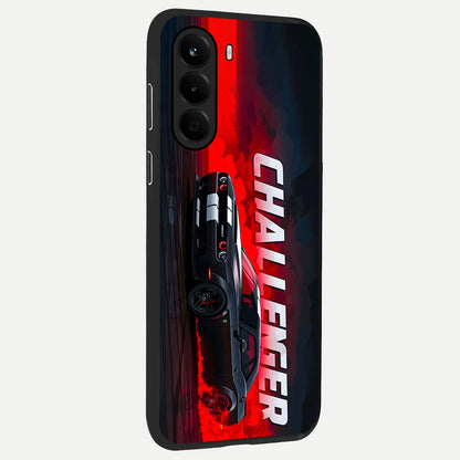  Crimson Challenger Fury back cover For OnePlus Nord CE 6 Lite slim fit glass case with vibrant aesthetic design