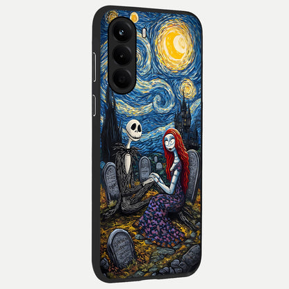 Eternal Night Love back cover For OnePlus Nord CE 6 Lite slim fit glass case with vibrant aesthetic design
