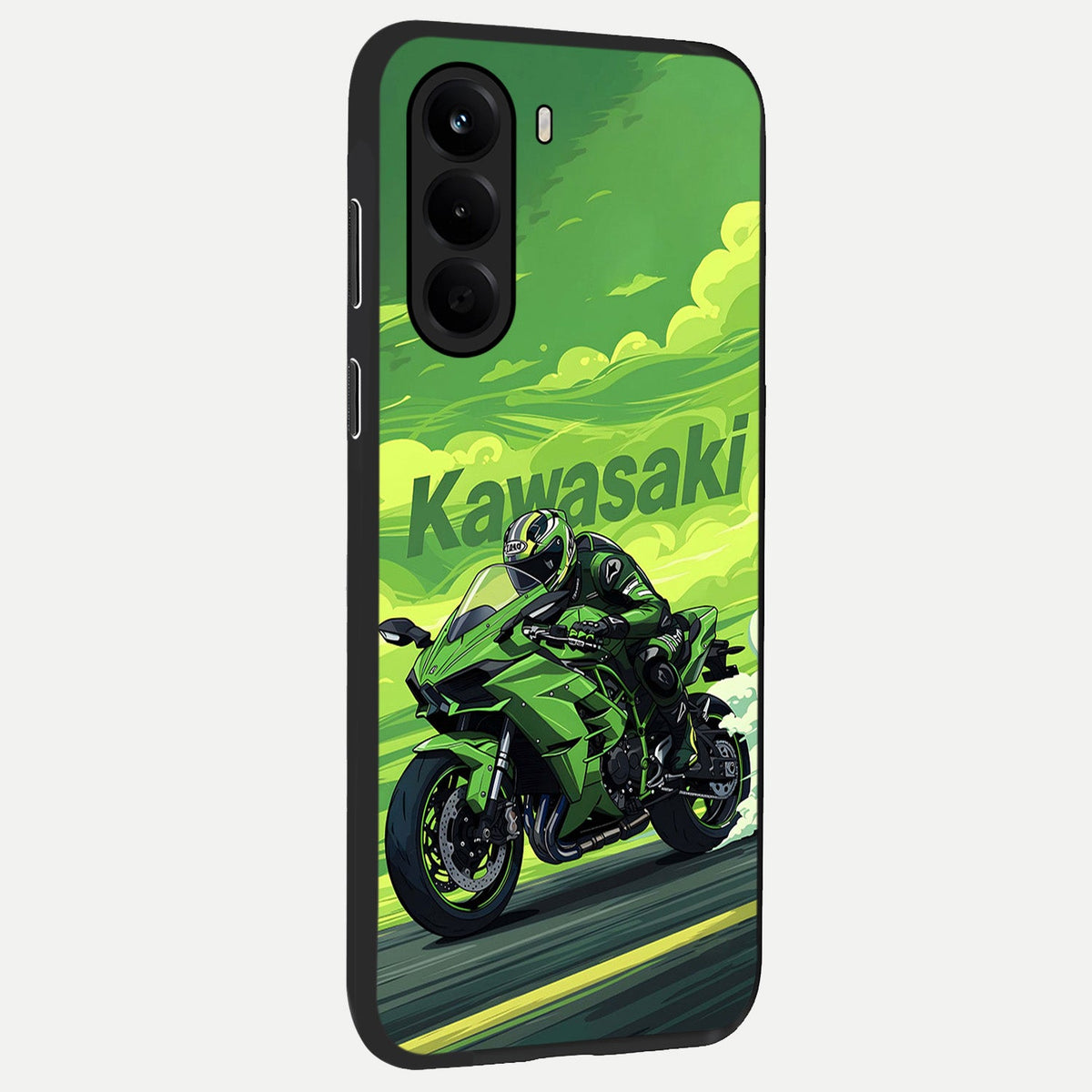  Greenery Sky back cover For OnePlus Nord CE 6 Lite slim fit glass case with vibrant aesthetic design