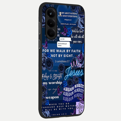  Kingdom Faith Glow back cover For OnePlus Nord CE 6 Lite slim fit glass case with vibrant aesthetic design