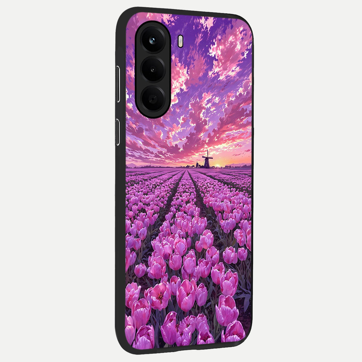  Lavender Dream Skies back cover For OnePlus Nord CE 6 Lite slim fit glass case with vibrant aesthetic design