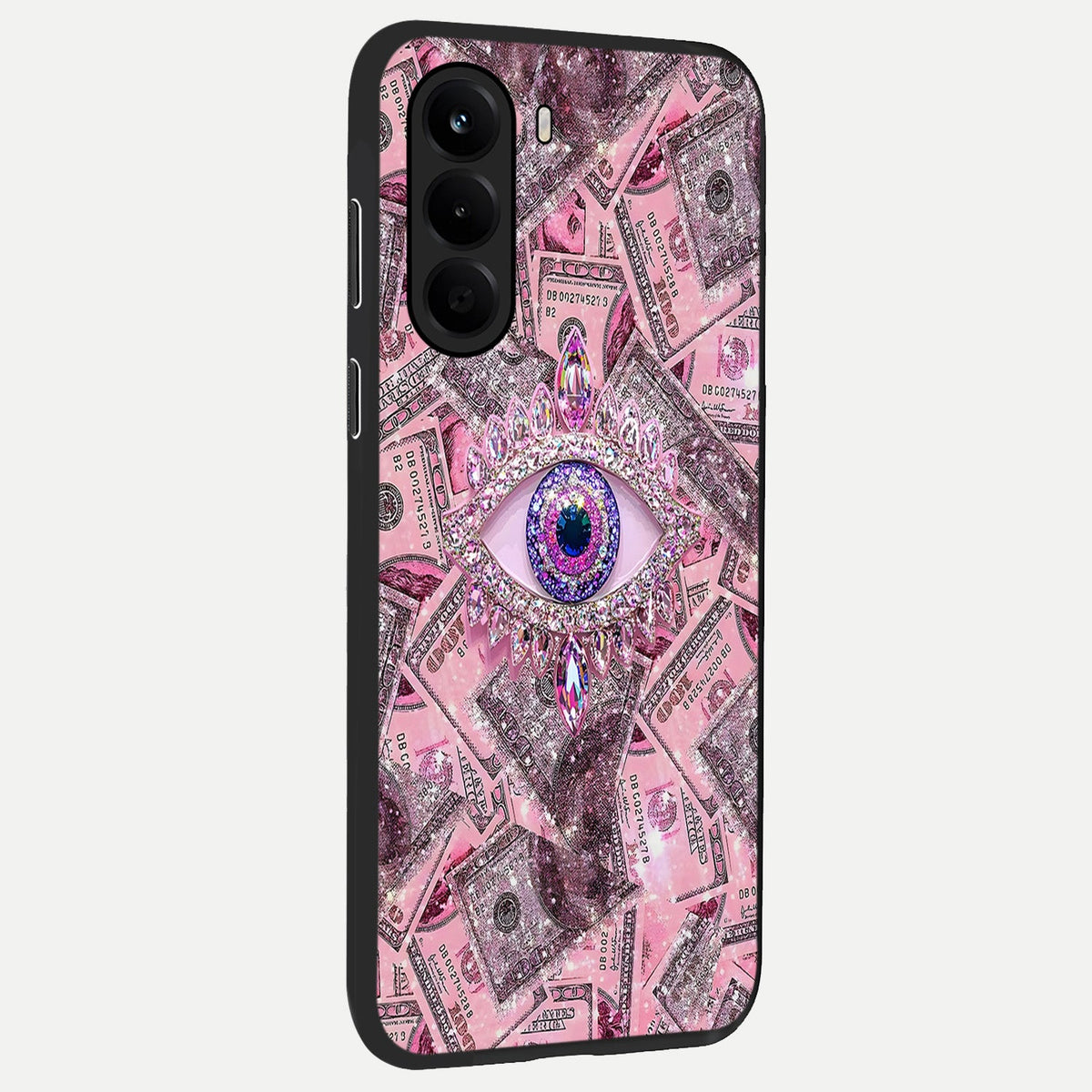  Money Eye Luxe back cover For OnePlus Nord CE 6 Lite slim fit glass case with vibrant aesthetic design