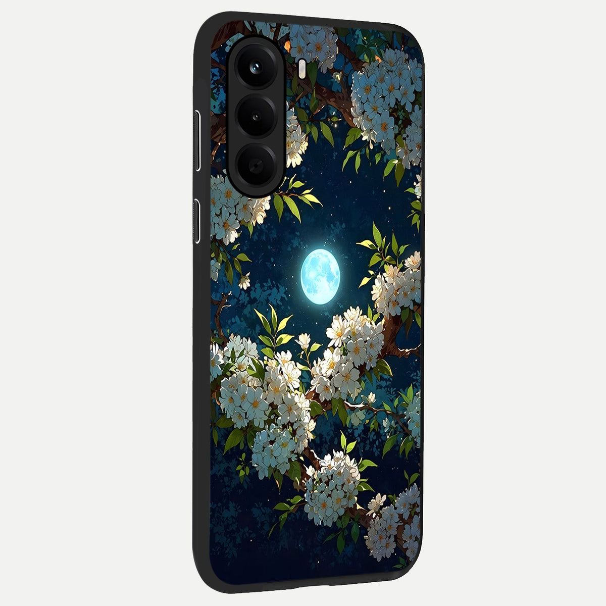  Moonlit Blossom Dream back cover For OnePlus Nord CE 6 Lite slim fit glass case with vibrant aesthetic design