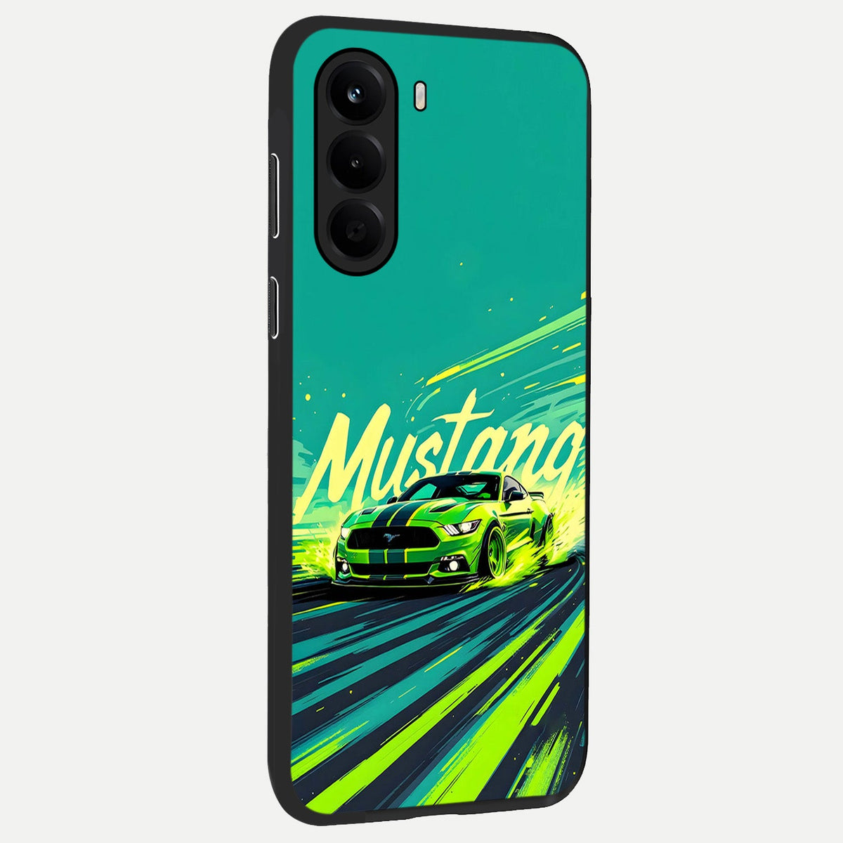  Mustang Bang back cover For OnePlus Nord CE 6 Lite slim fit glass case with vibrant aesthetic design
