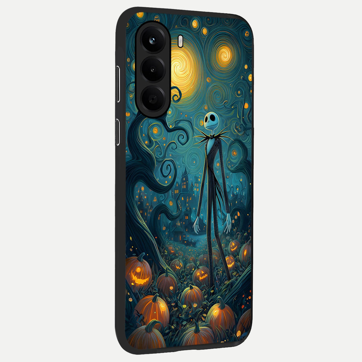  Pumpkin Moonlight Tale back cover For OnePlus Nord CE 6 Lite slim fit glass case with vibrant aesthetic design