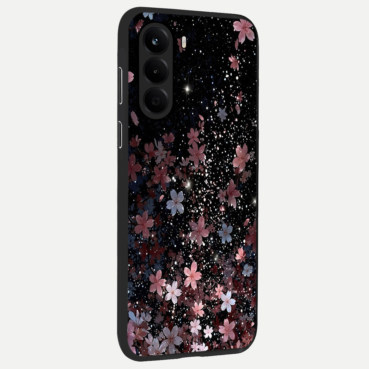  Starlit Flower Dreams back cover For OnePlus Nord CE 6 Lite slim fit glass case with vibrant aesthetic design