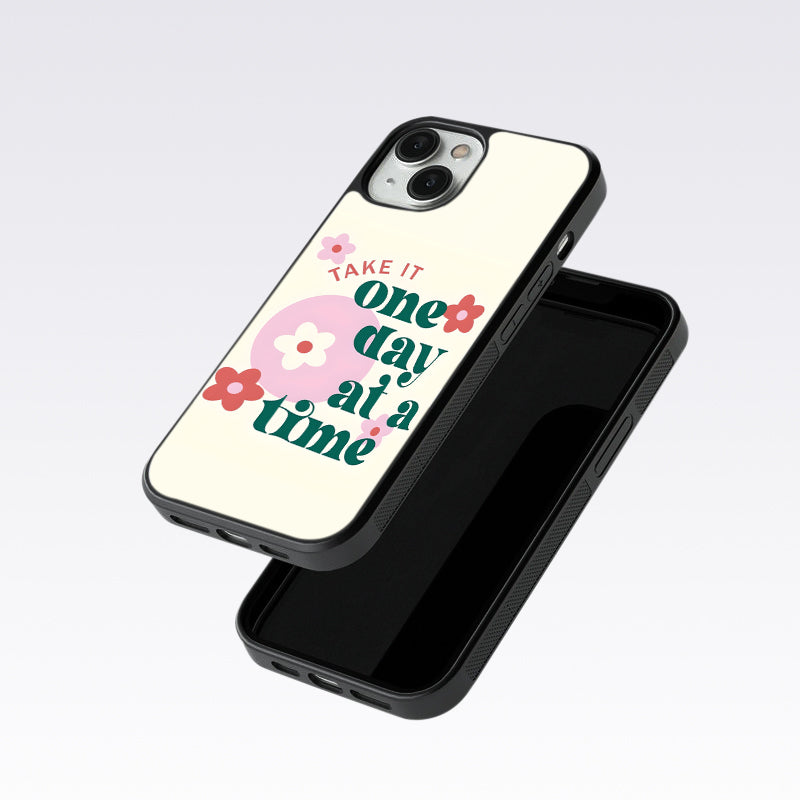 One Day A Good Time Glass Case For Nothing Phone 1