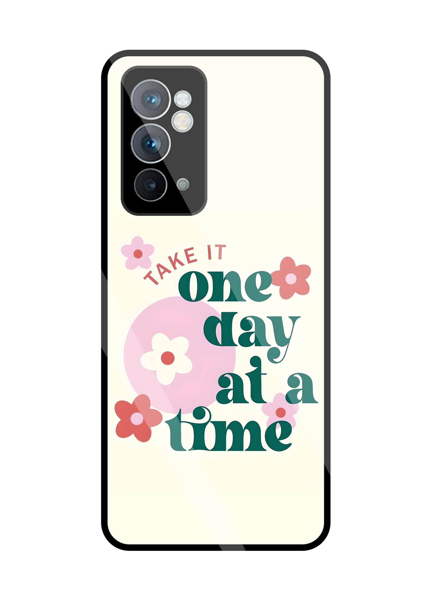 One Day A Good Time Glass Case For OnePlus 9RT