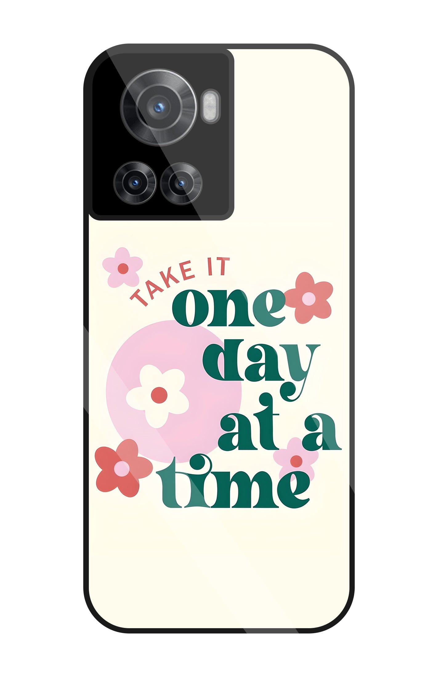 One Day A Good Time Glass Case For OnePlus 10R