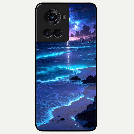  Classic Damn Look Glass Case For OnePlus 10R back cover – full design glossy printed glass finish