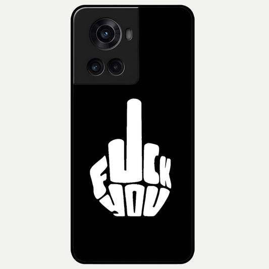  Rebel Mode On Glass Case For OnePlus 10R back cover – full design glossy printed glass finish