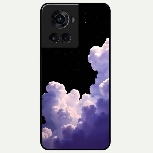  Starlit Night Whispers Glass Case For OnePlus 10R back cover – full design glossy printed glass finish