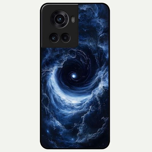  Stunning Galaxy Glass Case For OnePlus 10R back cover – full design glossy printed glass finish