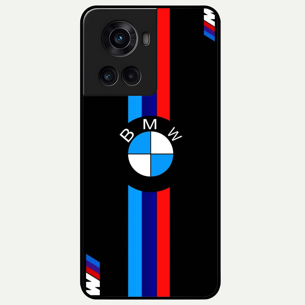  Turbo BMW Beast Glass Case For OnePlus 10R back cover – full design glossy printed glass finish