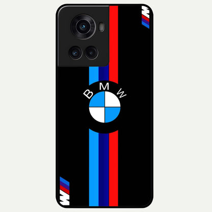  Turbo BMW Beast Glass Case For OnePlus 10R back cover – full design glossy printed glass finish