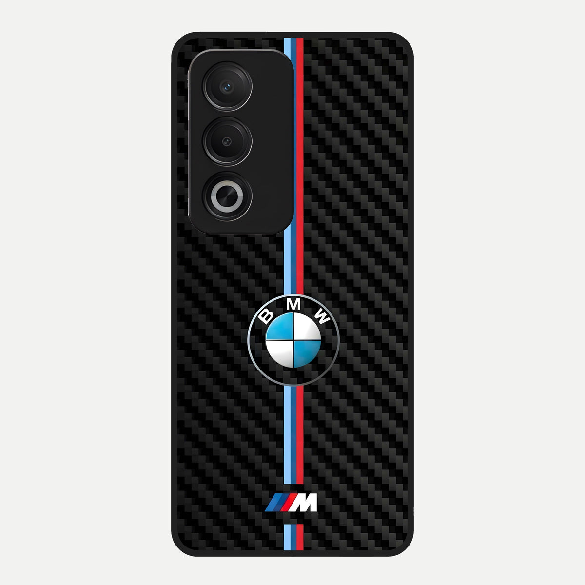  BMW Pattern Glass Case For Oppo A3 Pro 5G back cover – full design glossy printed glass finish