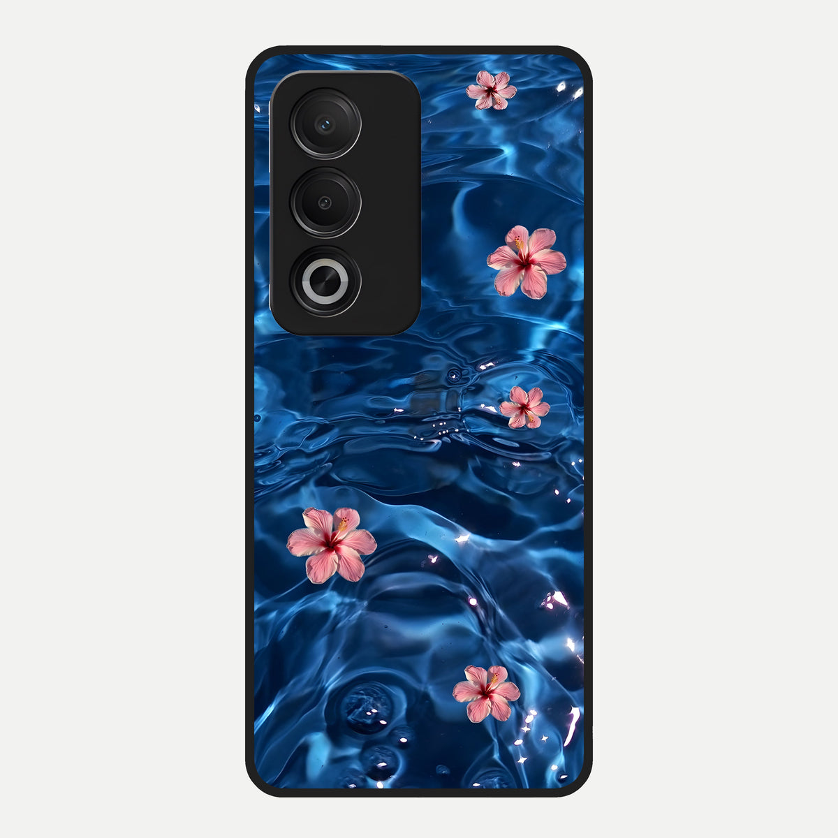  Bloom Thread Art Glass Case For Oppo A3 Pro 5G back cover – full design glossy printed glass finish