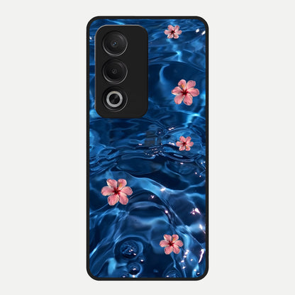  Bloom Thread Art Glass Case For Oppo A3 Pro 5G back cover – full design glossy printed glass finish