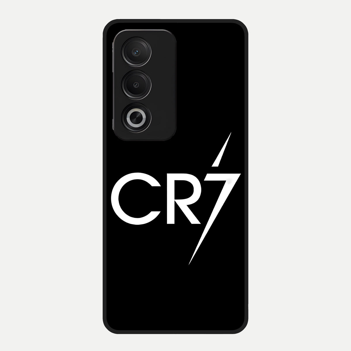  CR7 Elite Strike Glass Case For Oppo A3 Pro 5G back cover – full design glossy printed glass finish