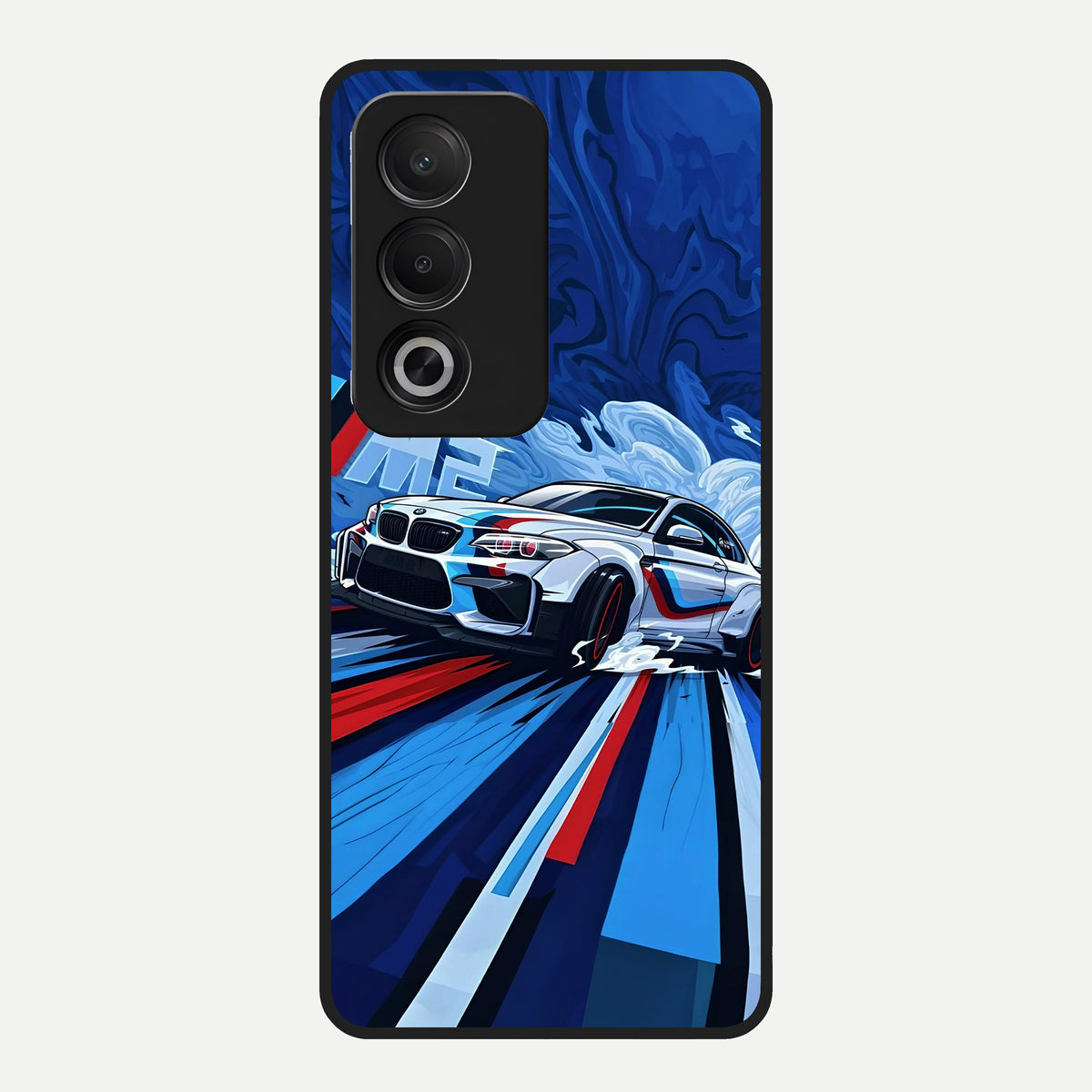  Drift Power Rush Glass Case For Oppo A3 Pro 5G back cover – full design glossy printed glass finish