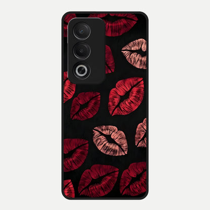  Midnight Kiss Love Glass Case For Oppo A3 Pro 5G back cover – full design glossy printed glass finish