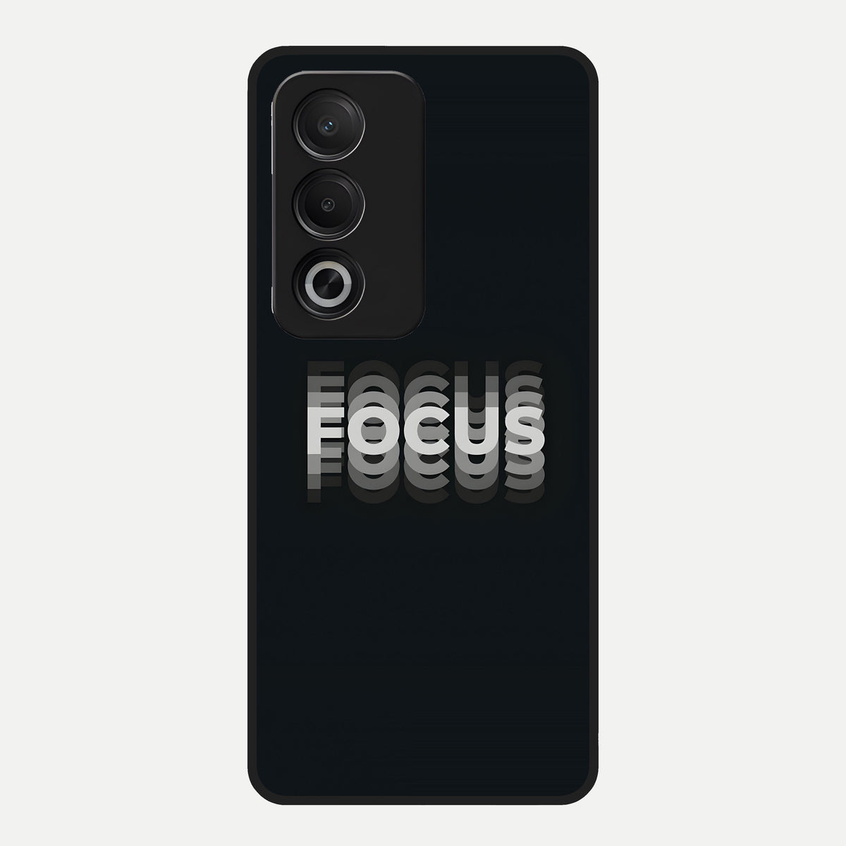  Mono Focus Vision Glass Case For Oppo A3 Pro 5G back cover – full design glossy printed glass finish