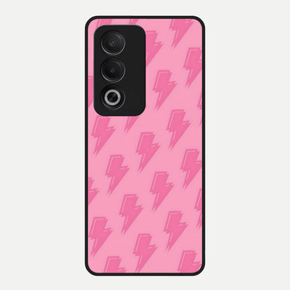  Pink Moo Magic Glass Case For Oppo A3 Pro 5G back cover – full design glossy printed glass finish