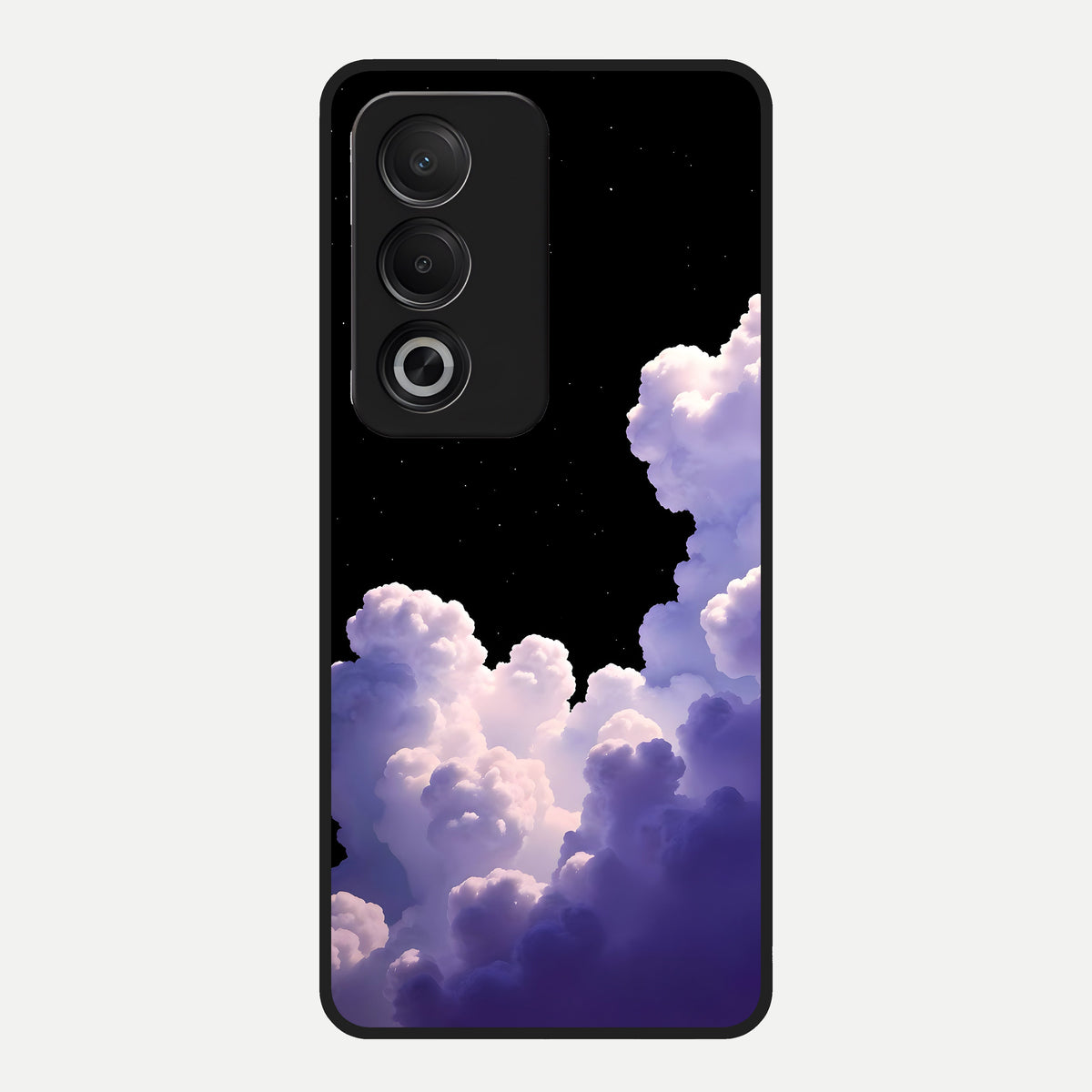  Starlit Night Whispers Glass Case For Oppo A3 Pro 5G back cover – full design glossy printed glass finish