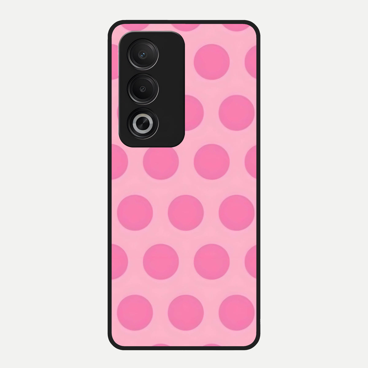  Sweet Dot Dreams Glass Case For Oppo A3 Pro 5G back cover – full design glossy printed glass finish