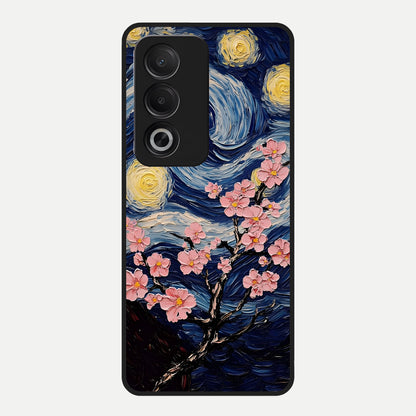  Van Gogh Scenery Glass Case For Oppo A3 Pro 5G back cover – full design glossy printed glass finish