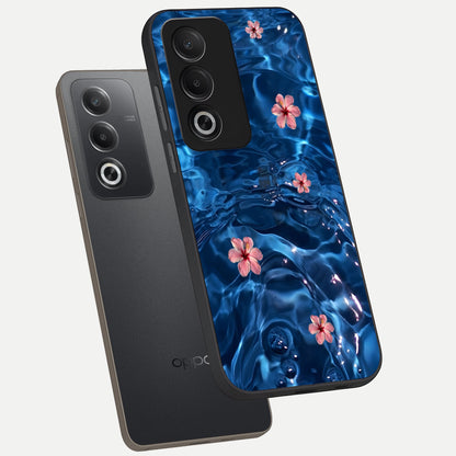  Bloom Thread Art phone case For Oppo A3 Pro 5G showing premium glass back cover with detailed artwork