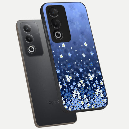  Blue Starry phone case For Oppo A3 Pro 5G showing premium glass back cover with detailed artwork