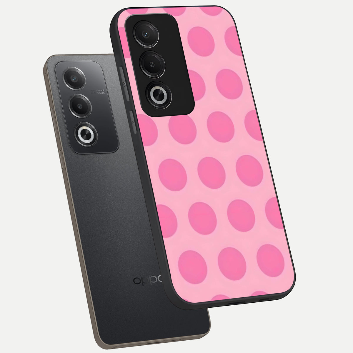  Sweet Dot Dreams phone case For Oppo A3 Pro 5G showing premium glass back cover with detailed artwork