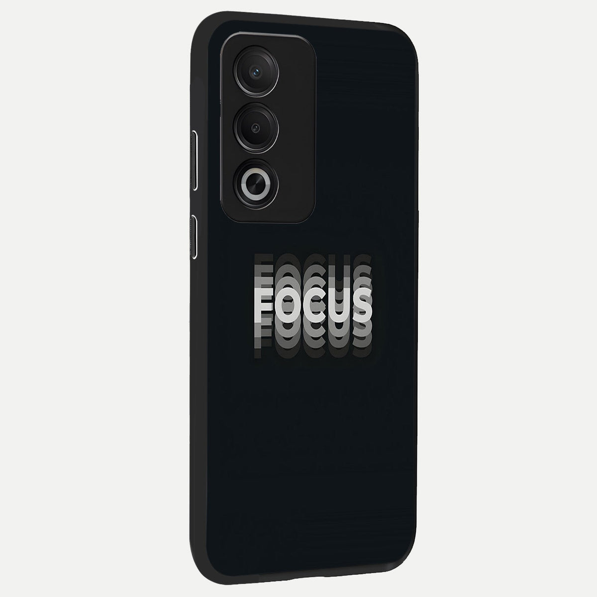 Mono Focus Vision back cover For Oppo A3 Pro 5G slim fit glass case with vibrant aesthetic design