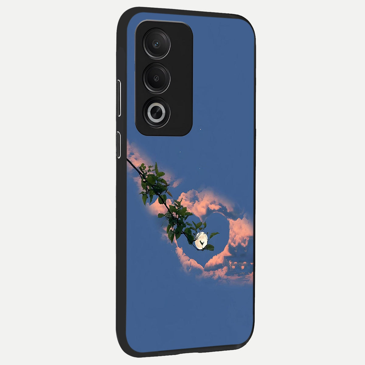  Sky Under Tree back cover For Oppo A3 Pro 5G slim fit glass case with vibrant aesthetic design