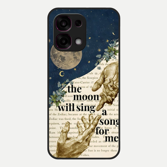  Aesthetic Divine Glass Case For Oppo F31 5G back cover – full design glossy printed glass finish
