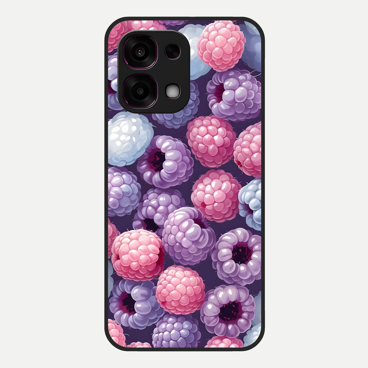  Berry Candy Pop Glass Case For Oppo F31 5G back cover – full design glossy printed glass finish