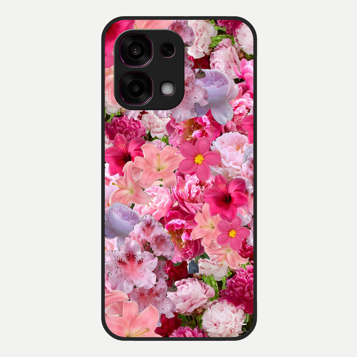  Bloom Crush Fantasy Glass Case For Oppo F31 5G back cover – full design glossy printed glass finish