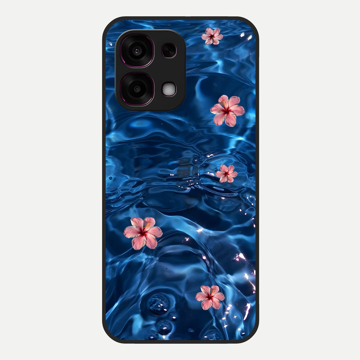  Bloom Thread Art Glass Case For Oppo F31 5G back cover – full design glossy printed glass finish