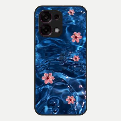  Bloom Thread Art Glass Case For Oppo F31 5G back cover – full design glossy printed glass finish