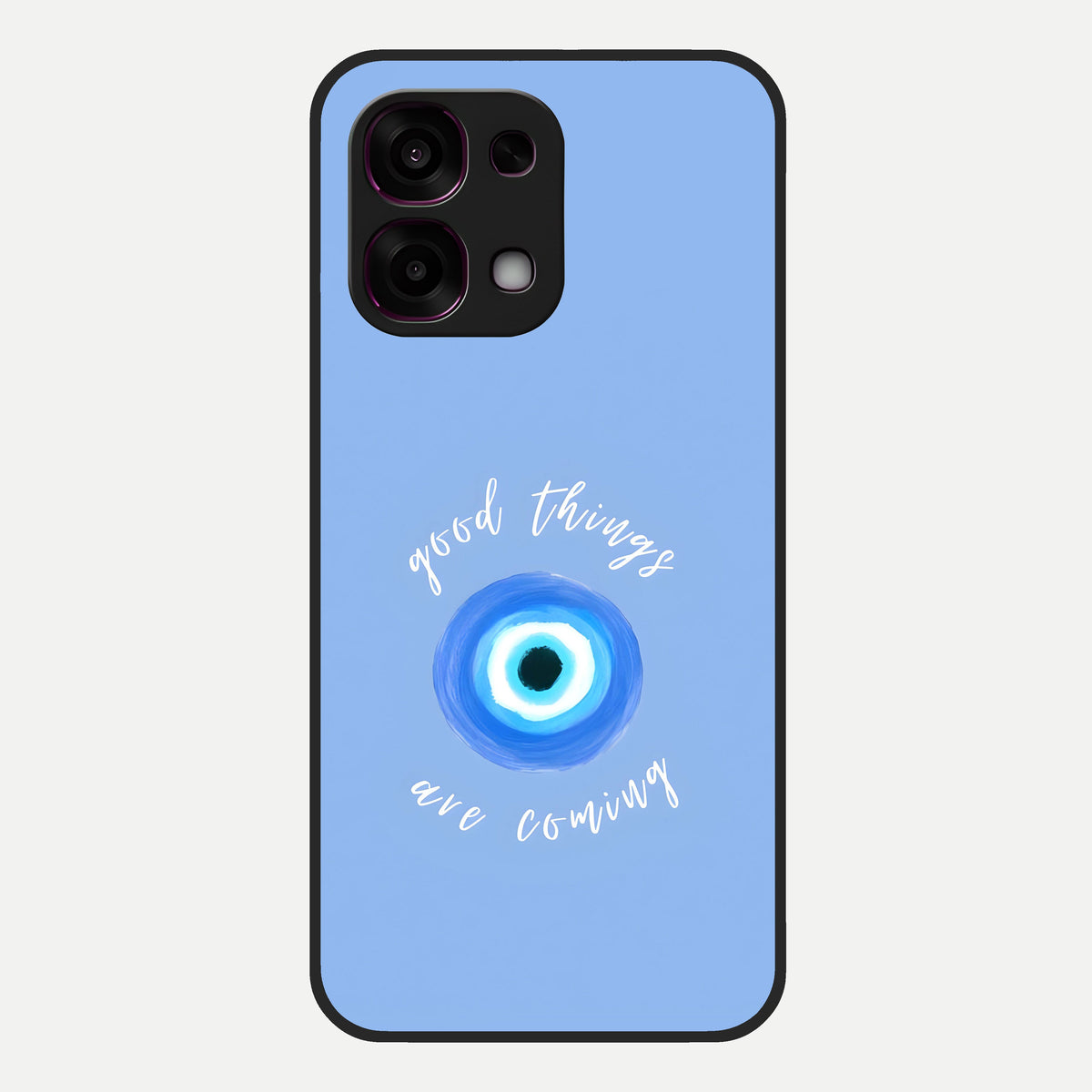  Bright Future Ahead Glass Case For Oppo F31 5G back cover – full design glossy printed glass finish