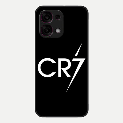 CR7 Elite Strike Glass Case For Oppo F31 5G back cover – full design glossy printed glass finish