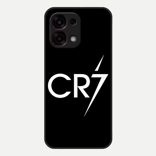  CR7 Elite Strike Glass Case For Oppo F31 5G back cover – full design glossy printed glass finish
