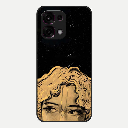  Celestial Gods Plan Glass Case For Oppo F31 5G back cover – full design glossy printed glass finish