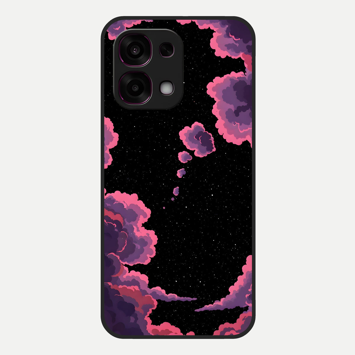  Cosmic Cloud Journey Glass Case For Oppo F31 5G back cover – full design glossy printed glass finish