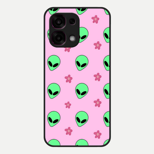  Cosmic Cute Crush Glass Case For Oppo F31 5G back cover – full design glossy printed glass finish