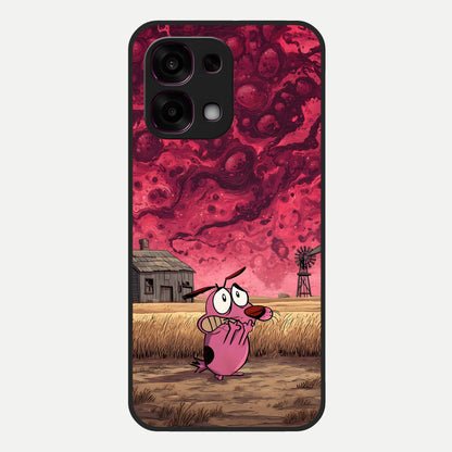  Courage Under Sky Glass Case For Oppo F31 5G back cover – full design glossy printed glass finish